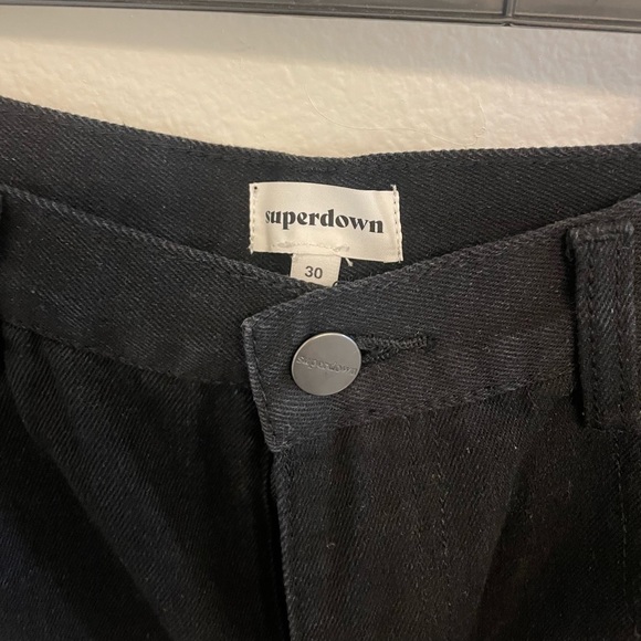 Superdown Denim Shorts - Picture 2 of 3